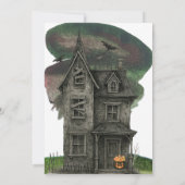 Invitation Tous les Monstres sont invités ! Fête d'anniversai (Dos)