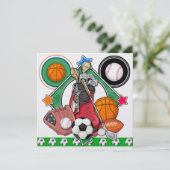 Invitation Tous les sports Star Banquet / Événement (Debout devant)