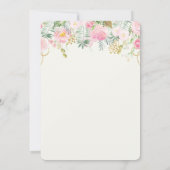 Invitation TOUT ÂGE - Âgé à la perfection Anniversaire Invita (Dos)