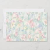 Invitation TOUT ÂGE - Alice au pays des merveilles Thé Party (Dos)