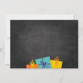 Invitation TOUT ÂGE - Anniversaire conjoint de deux frères et (Dos)