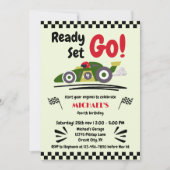 Invitation Tout âge Anniversaire Prêt Ensemble Devenez écolo  (Devant)