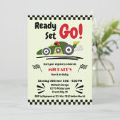 Invitation Tout âge Anniversaire Prêt Ensemble Devenez écolo  (Debout devant)