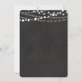 Invitation TOUT ÂGE - Beer String Lights Anniversaire Invitat (Dos)