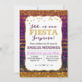 Invitation TOUT ÂGE - Fête Anniversaire Parties scintillant I (Devant)