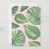 Invitation TOUT ÂGE - Safari Animaux Jungle Animaux Anniversa (Dos)