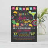 Invitation Tout ce dont vous avez besoin c'est d'amour et de  (Debout devant)