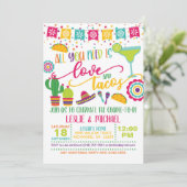 Invitation Tout ce dont vous avez besoin c'est d'amour et de  (Debout devant)