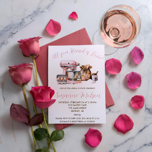 Invitation Tout ce dont vous avez besoin c'est d'amour ! Fête