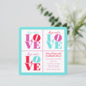 Invitation Tout ce dont vous avez besoin, c'est de l'invitati (Debout devant)