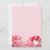 Invitation Tout ce dont vous avez besoin est Amour Elegant He (Dos)