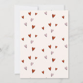 Invitation Tout ce dont vous avez besoin est la Fête des mari (Dos)