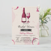 Invitation Tout ce dont vous avez besoin est l'amour et le vi (Debout devant)