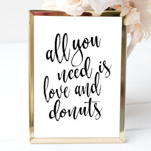 Invitation Tout ce dont vous avez besoin est l'amour et les d