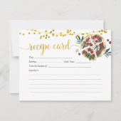 Invitation Tout ce dont vous avez besoin est Love and Pizza R (Devant)