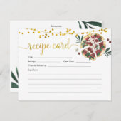 Invitation Tout ce dont vous avez besoin est Love and Pizza R (Devant / Derrière)