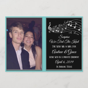 Invitation Tout Ce Dont Vous Avez Besoin Est Love Music Maria