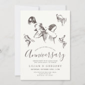 Invitation Tout ce jazz| Jazz Theme Anniversaire Party (Devant)