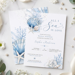 Invitation Tout ce que je vois est un amour Shower de mariage