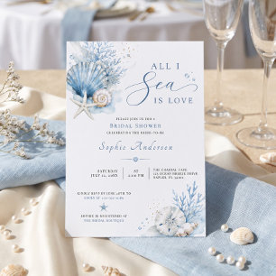 Invitation Tout ce que je vois est un amour Shower de mariage
