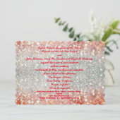 Invitation Tout ce thème de Parties scintillant   (Debout devant)