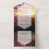 Invitation Tout Compris Rose Rose Royal (À l'intérieur)