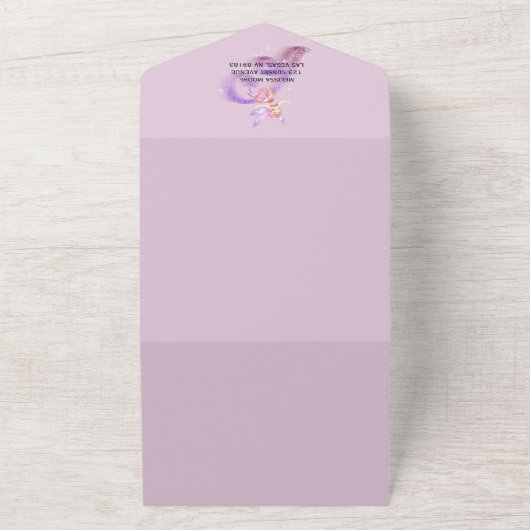 Invitation tout compris sur le thème de la fée mag (Dehors)