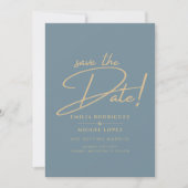 Invitation Tout-en-1 Elégant verre de mer Turquoise Mariage o (Devant)