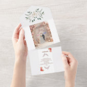 INVITATION TOUT EN UN . (Déchirure)