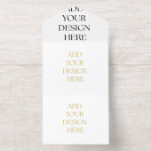 Invitation Tout en Un (Intérieur)