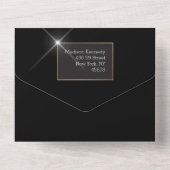 Invitation Tout En Un 50e anniversaire 👽 UFO Alien parti d'enlèvement (Verso)