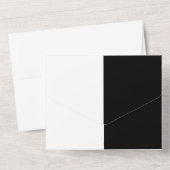Invitation Tout En Un All-in-One Hochzeitseinladung (Verso)