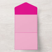 Invitation Tout En Un All in One Wedding Invite (À l'intérieur)