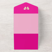 Invitation Tout En Un All in One Wedding Invite (Dehors)