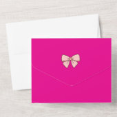 Invitation Tout En Un All in One Wedding Invite (Verso)