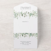 Invitation Tout En Un Animaux des bois, Forêt, Un sauvage, Premier anniv (Dehors)