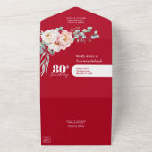 Invitation Tout En Un Anniversaire bilingue vietnamien (Dehors)