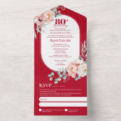 Invitation Tout En Un Anniversaire bilingue vietnamien (À l'intérieur)