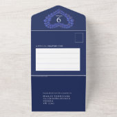 Invitation Tout En Un anniversaire de mariage 9 ans de fête (Dehors)