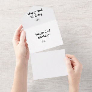 Invitation Tout En Un anniversaires ajoutez votre nom texte image modifi