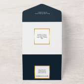 Invitation Tout En Un Aquarelle vignes bouteilles de vin raisins vigne c (Dehors)