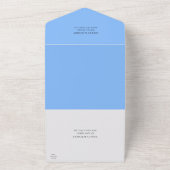 Invitation Tout En Un Arc en ciel, Espoir & Bonheur, Mariage (Dehors)