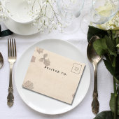 Invitation Tout En Un Automne Automne Citrouille Harvest Aquarelle QR Co