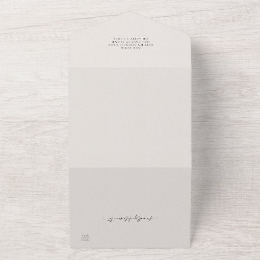 Invitation Tout En Un Baby shower Ballon Eléphant Tout en un (Dehors)