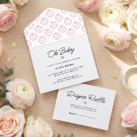 Baignée Oh Bébé Fille Moderne Blanche Rose