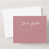 Invitation Tout En Un Ballerina in the Making (Verso)