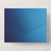 INVITATION TOUT EN UN BAR MITZVAH SON 13E SIMPLE (Verso)