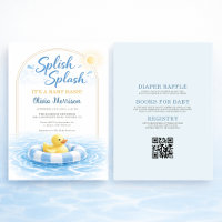 Tout en Un Bébé Splash Bash Baby Shower