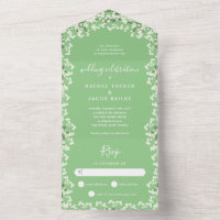 Bébé's Breath on Sage Green Floral Spring Wedding