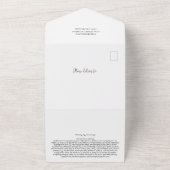 Invitation Tout En Un Bilan 12-Photo Joyeux Noël (Dehors)